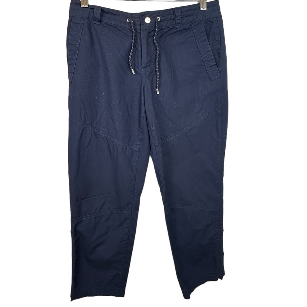 Lauren Ralph Lauren Active Blue Ankle Length Casual Navy Blue Pants Size 4 - Picture 1 of 10